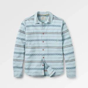 Chemise Jacquard Voyage - Jacquard Bleu Glacé