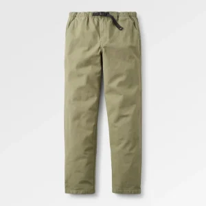 Pantalon en toile bio Aventurier - Olive Poussiéreuse
