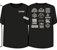 T-shirt Oversize en Coton Recyclé Flottant - Vrai Noir – Image 6