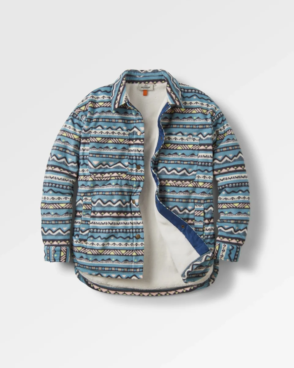 Chemise en polaire recyclée doublée sherpa Orion - Mountain Geo Arctic – Image 2