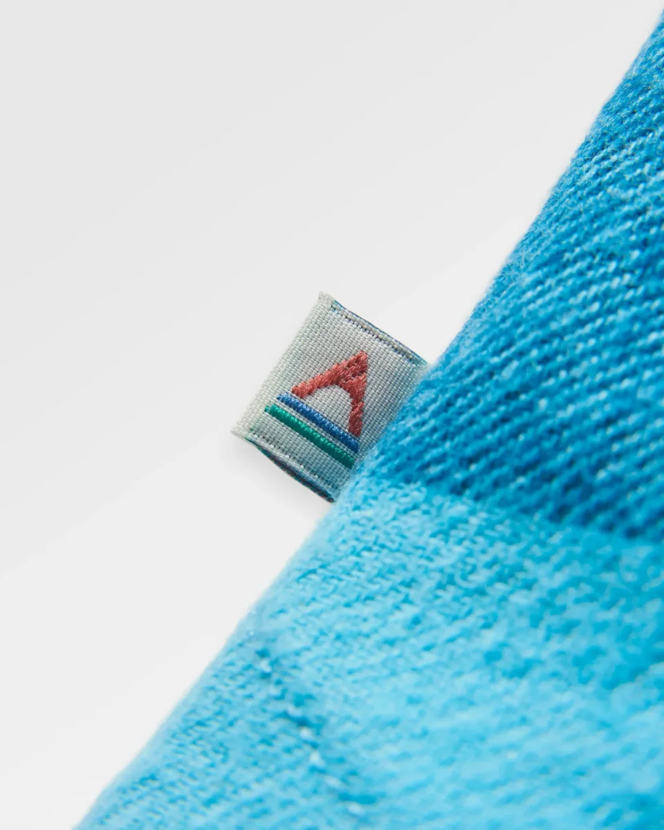 Chemise bio à manches longues Stella - Carreaux bleu rétro – Image 8