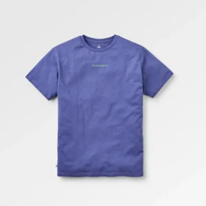 T-shirt en Coton Recyclé Tall Pines - Violet Indigo