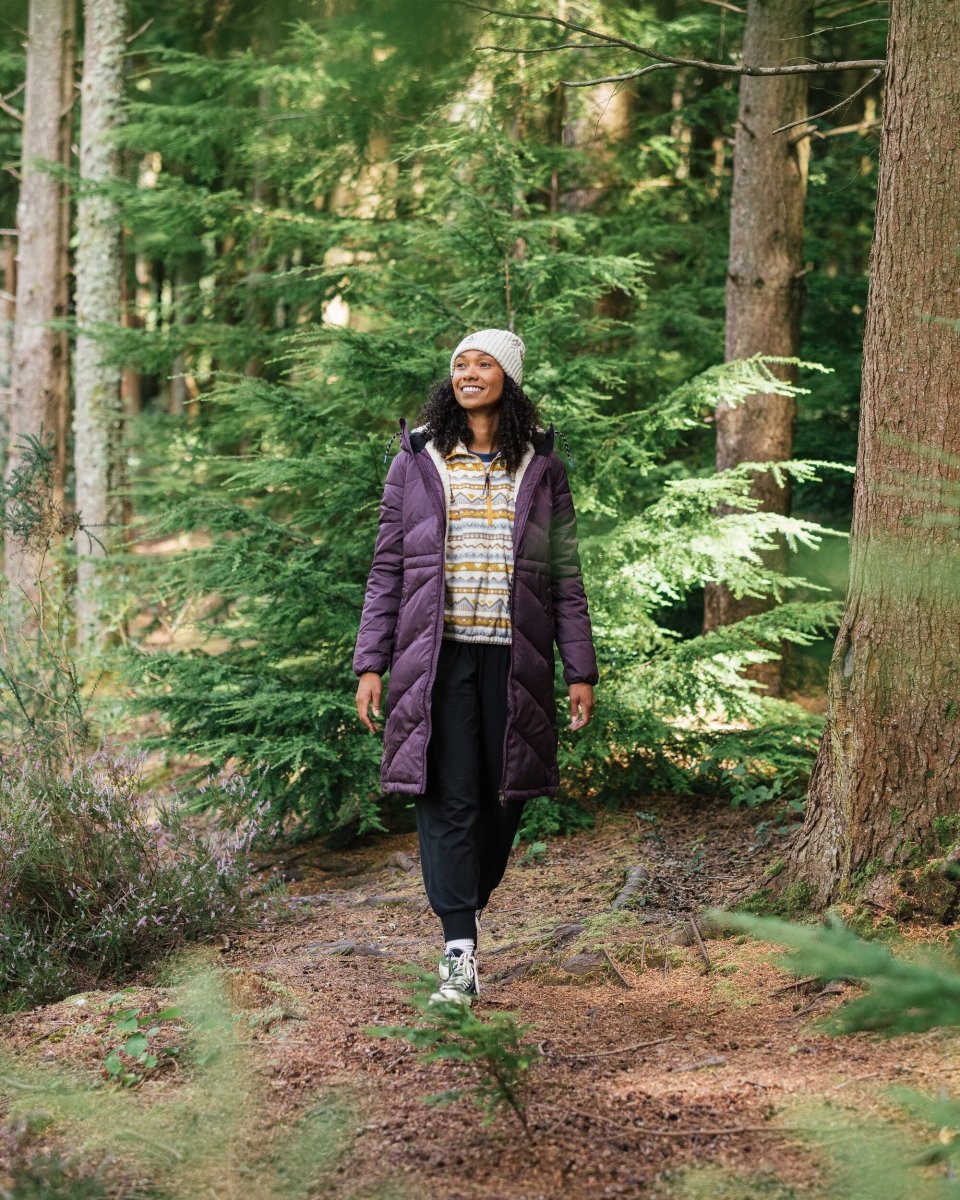 Veste recyclée Kinsey - prune profonde – Image 3