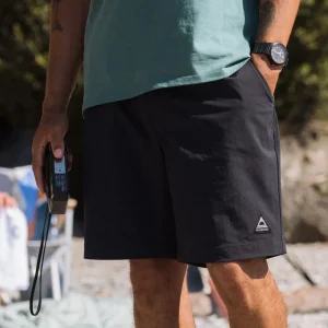 Short de Plage NetPlus® Sans Doublure Drifter - Noir