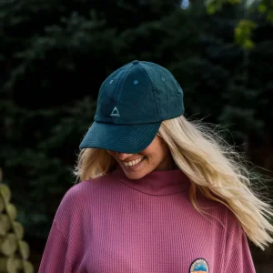 Casquette à 6 Panneaux en Cordon Recyclé Décoloré - Deep Ocean