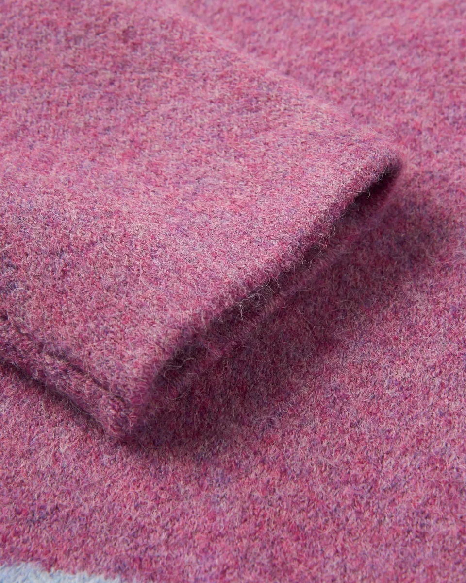 Cardigan Tricoté Recyclé Vista - Rhubarbe – Image 9