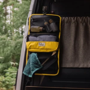 Trousse de Toilette Recyclée Drop - Jaune Pissenlit