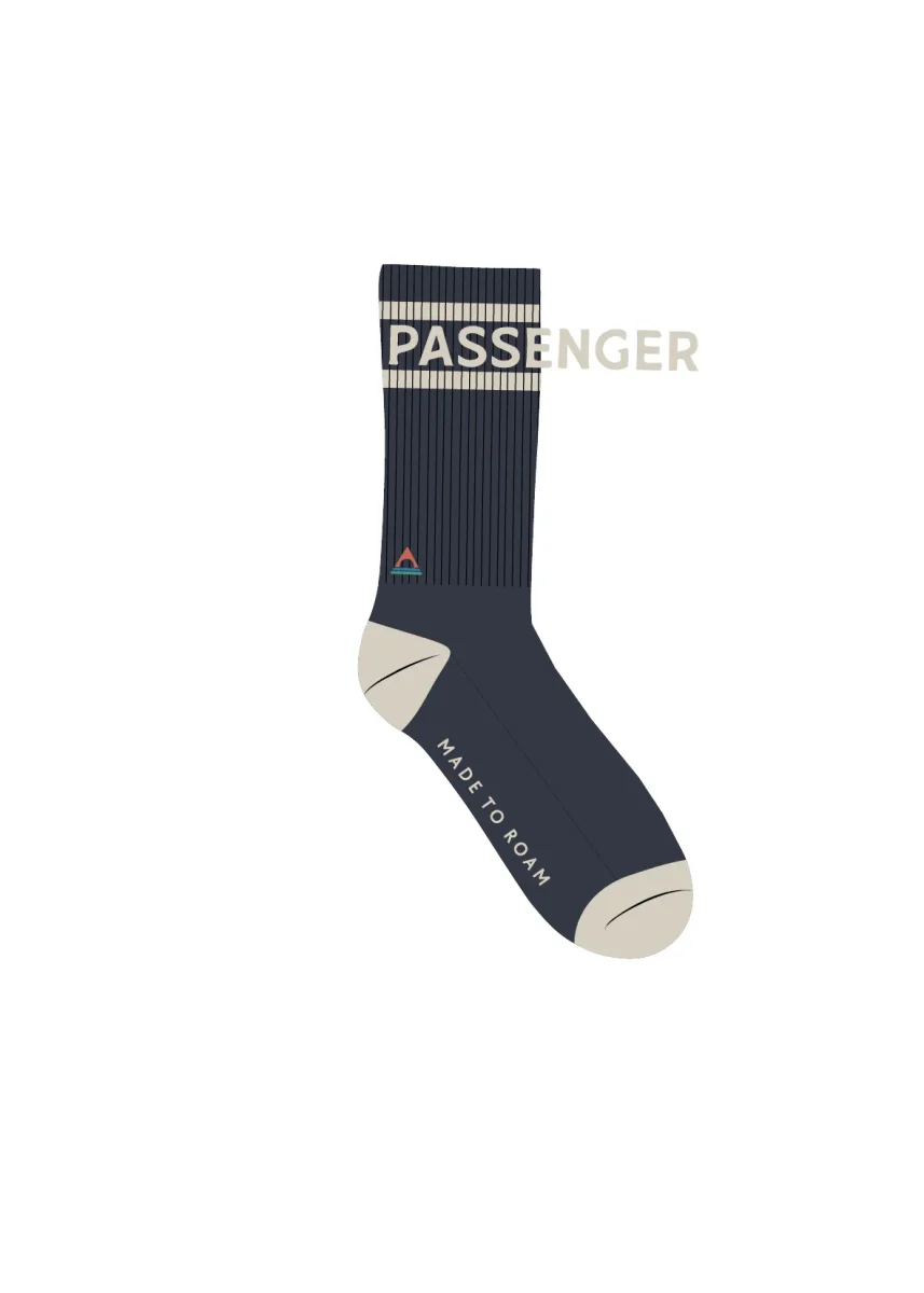 Chaussettes Classic Passenger - Noir – Image 9