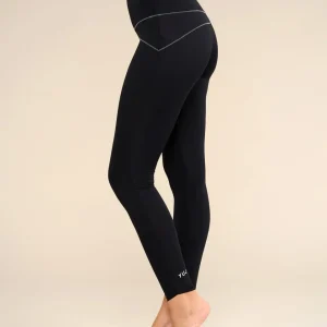 Legging de yoga noir/silver MULADHARA