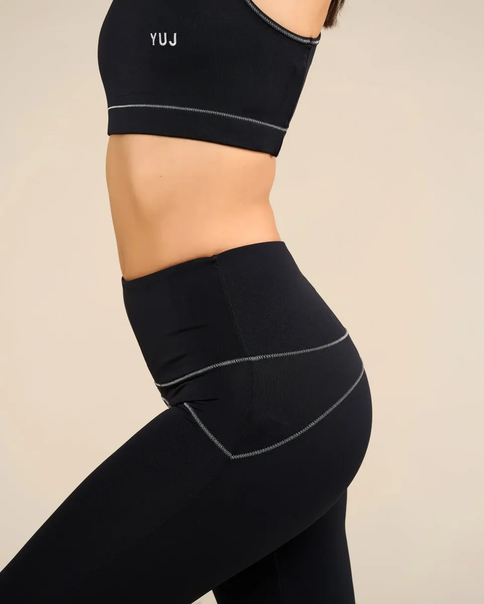 Legging de yoga noir/silver MULADHARA – Image 3