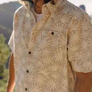 Chemise à manches courtes Chill - Gris galet algue