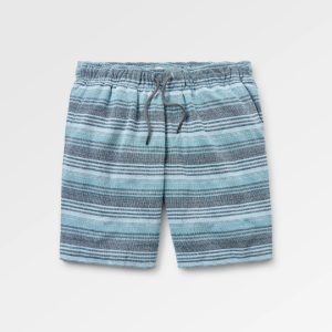 Lagoon Loopback Short - Rayure Multi Bleu