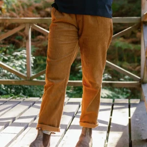 Pantalon en velours côtelé recyclé Compass - Coconut