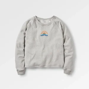 Sweatshirt en Coton Recyclé Breathe -  Gris Chiné