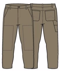 Pantalon en Coton Bio Vantage - Biscuit – Image 9