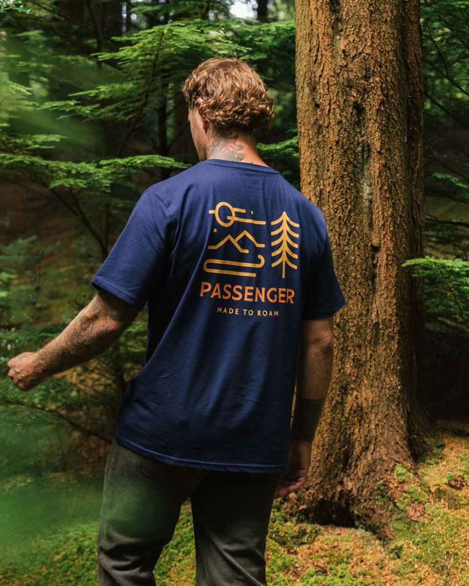 T-shirt en coton bio Phoenix - Rich Navy – Image 7