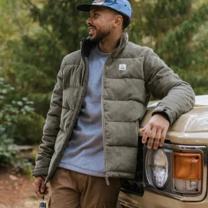 Veste Isolée Backcountry Cord - Olive Poussiéreux