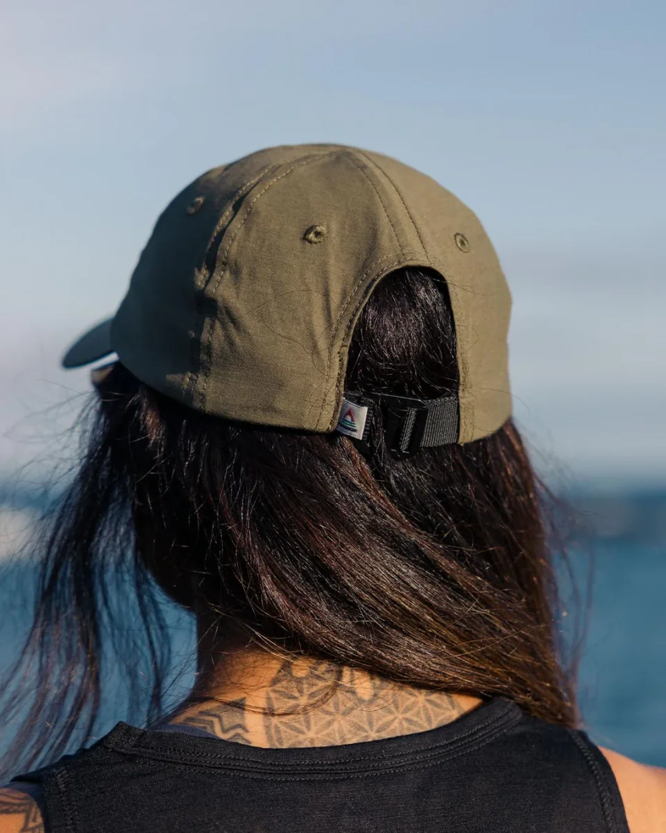 Casquette Active Recycled 6 Panel - Dusty Olive – Image 5