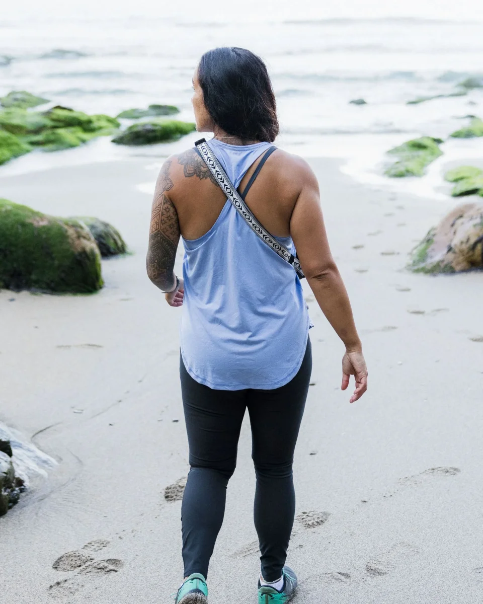 Gilet Actif Twist Recyclé Marl - Marl Bleuet – Image 5