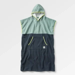 u7-KlKrwc99Qml42r3cyt_YJEk_n2GYbuCf2TM7YypE.jpgv1708703241 Poncho de surf recyclé Tulum - Pistache/Charbon