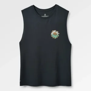 Haut pour Hommes en Coton Recyclé Dune - Noir