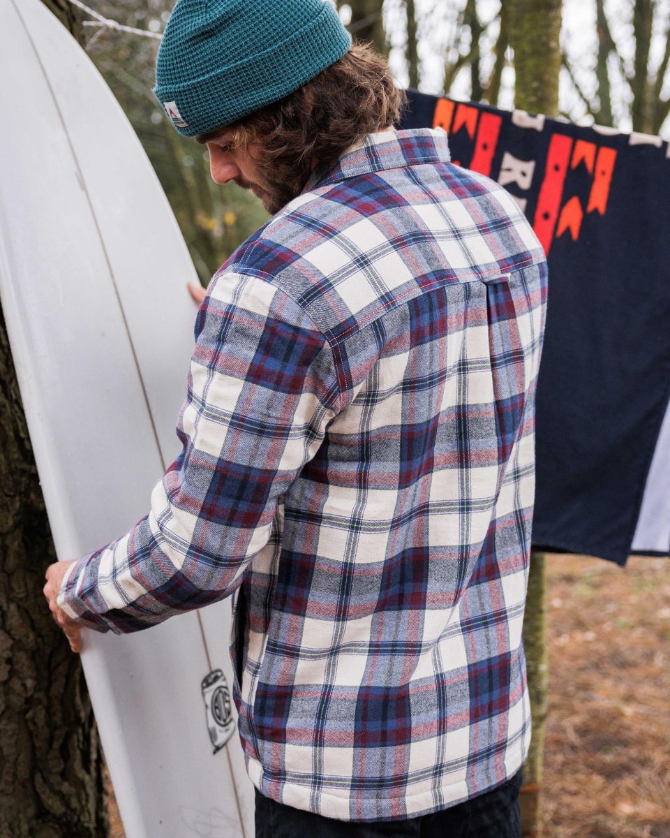 Surchemise Doublée Sherpa Freestyle - Blanc Vintage – Image 4