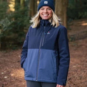 Veste Imperméable Isolante Elevate - Bleu Marine