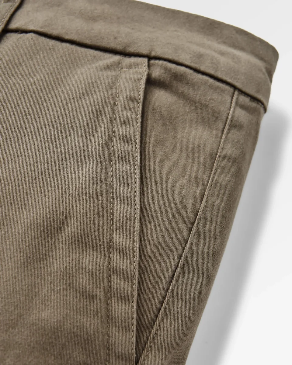 Short en coton bio 365 - Olive poussiéreuse – Image 9