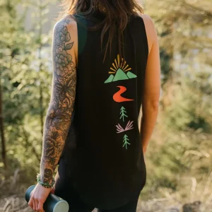 Gilet Actif Recyclé Aéré - Noir