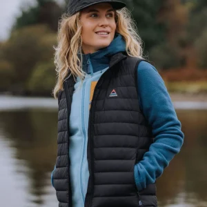 Gilet sans manches en duvet recyclé Northstar - noir