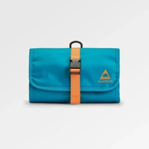 Trousse de Toilette Recyclée Drop - Bleu Tidal