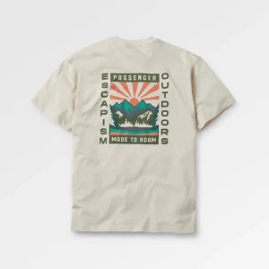 T-shirt Relaxed Fit Recyclé Sierra - Milky Marl