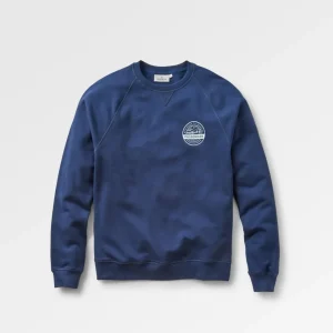 Sweatshirt en Coton Bio Odyssey - Bleu Marine Profond