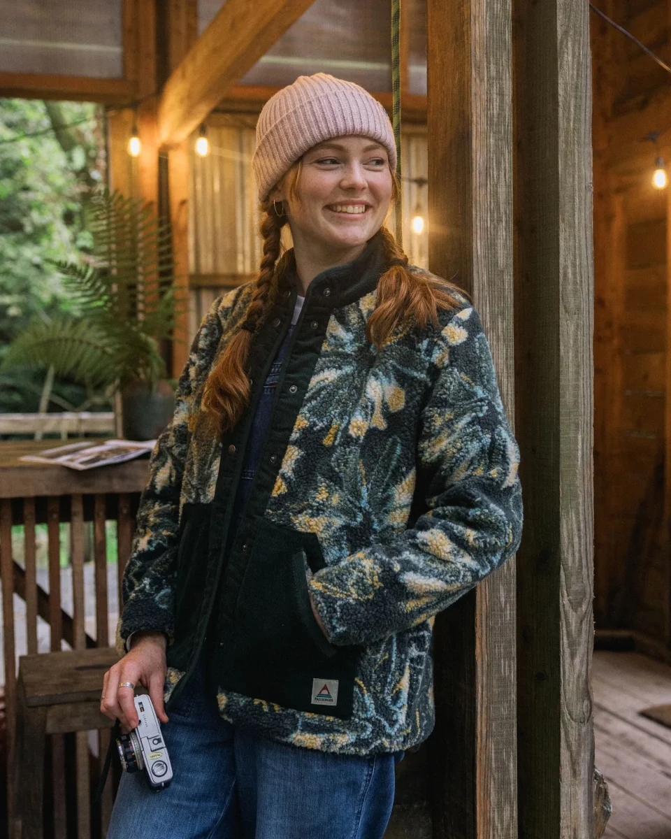 Polaire sherpa Clover - givre fougère foncée – Image 3