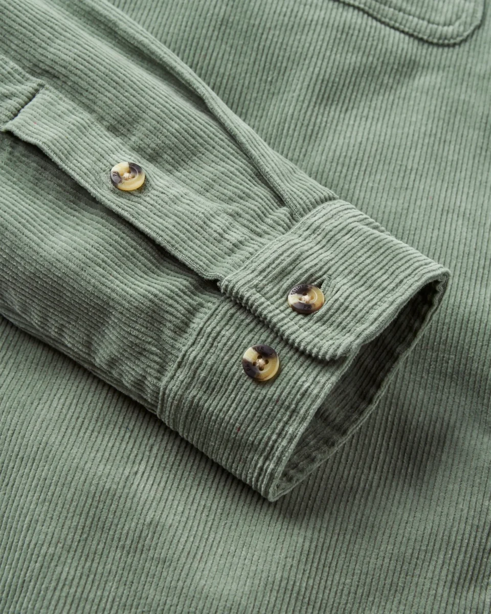 Chemise en Coton Côtelé Backcountry - Pistache – Image 5