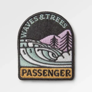 Patch Vagues & Arbres - Arctique