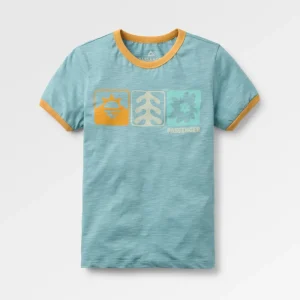 T-shirt en coton recyclé Daze - Arctique