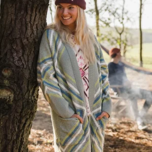 Cardigan Recyclé Homestead - Pistache