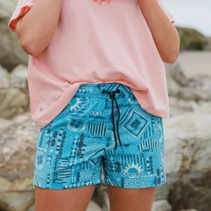 xESnz84uWyydv9xyxl5FXCklPuqJLSdSO4au3fuhHpo.jpgv1756624994 Short polyvalent recyclé Way Out - Patchwork vintage bleu piscine