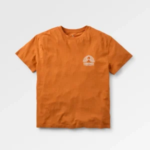 T-Shirt à Coupe Décontractée Elbio - Sunset Orange Marl