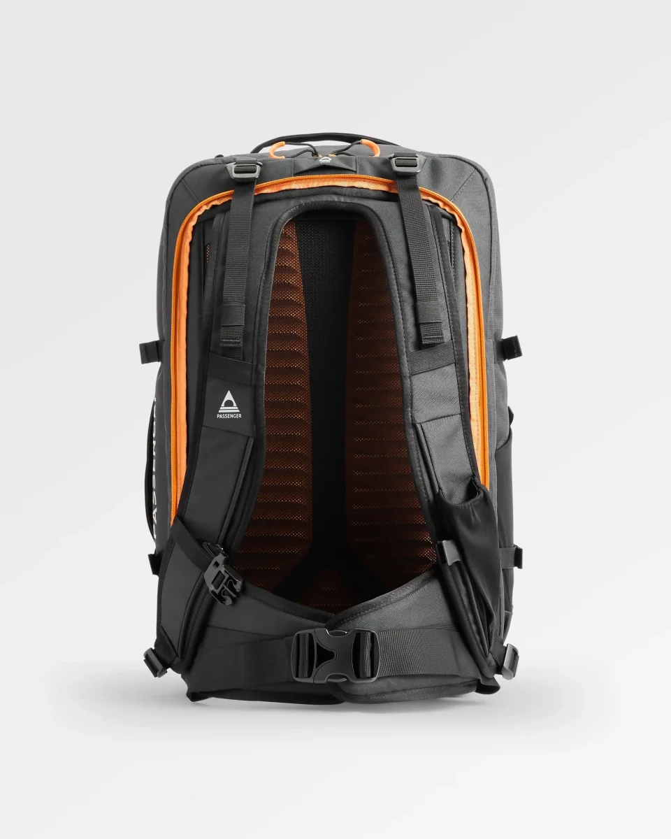 Sac à dos et sac de sport recyclé Atlas - Noir – Image 2