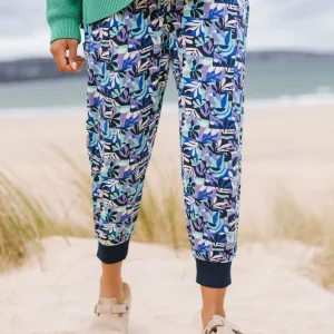 Pantalon Recyclé Day Dream - Feuillage Montagnard Violet