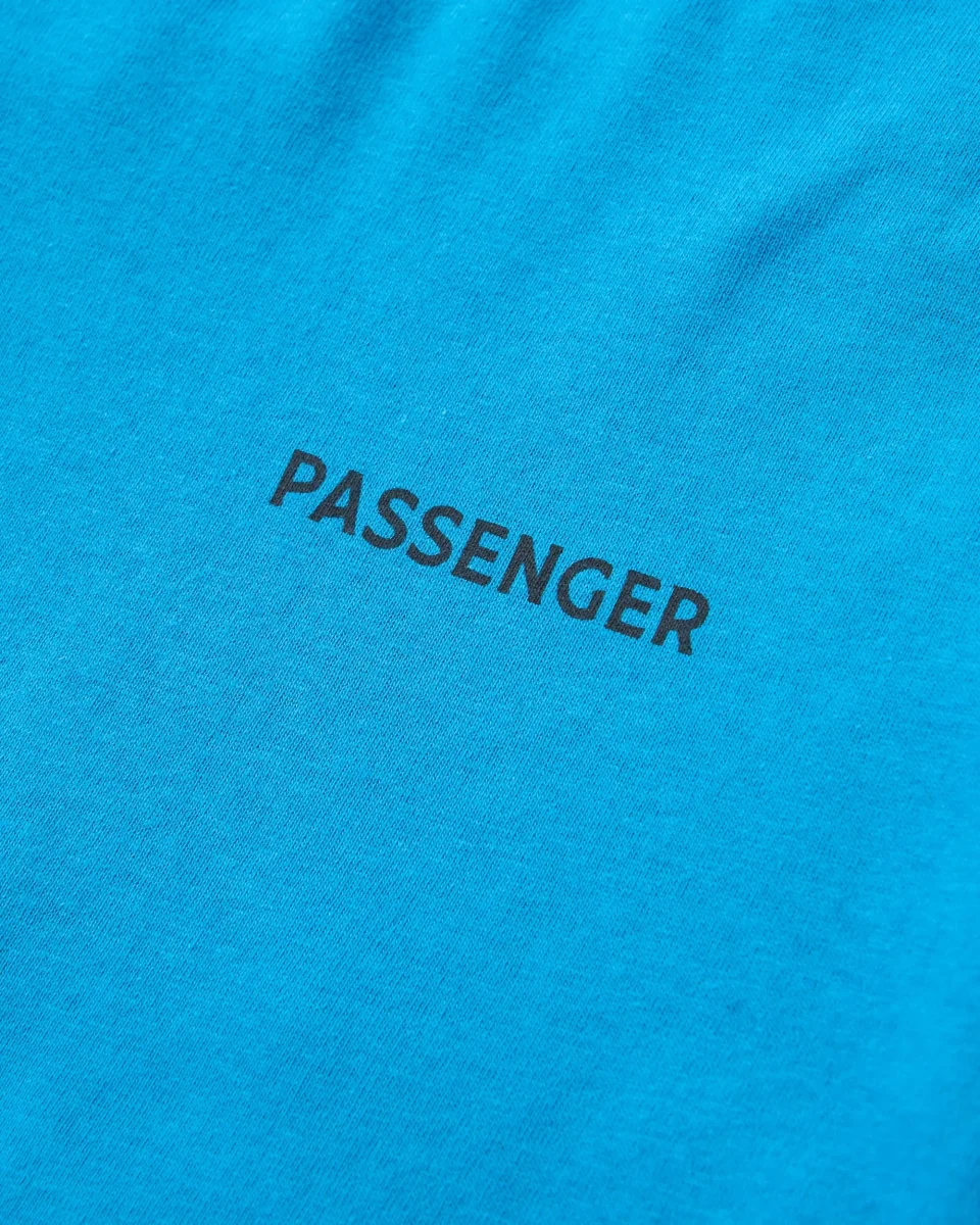 T-shirt Recyclé à Manches Longues Scape - Bluejay – Image 4