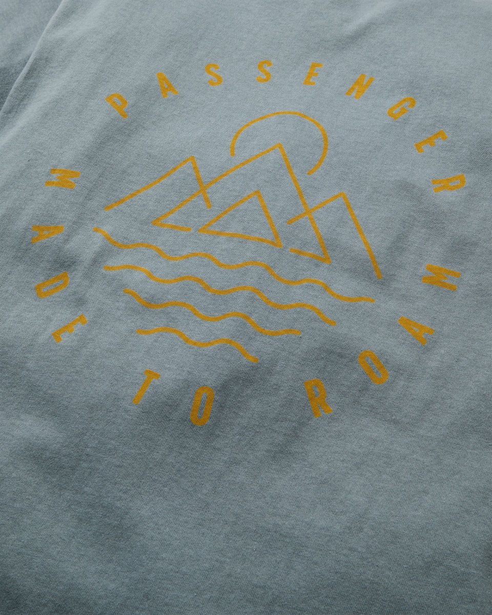 T-shirt en coton recyclé Escapism - Gris orageux – Image 5