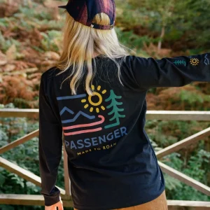 T-Shirt Manches Longues Recyclé Phoenix - Noir