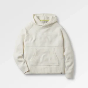 Hoodie Tricoté Recyclé Cove - Blanc Cassé