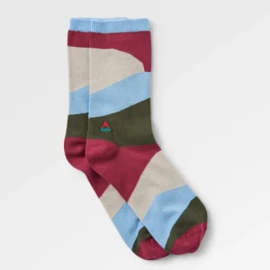 Chaussettes Bio Vista - Rhubarbe