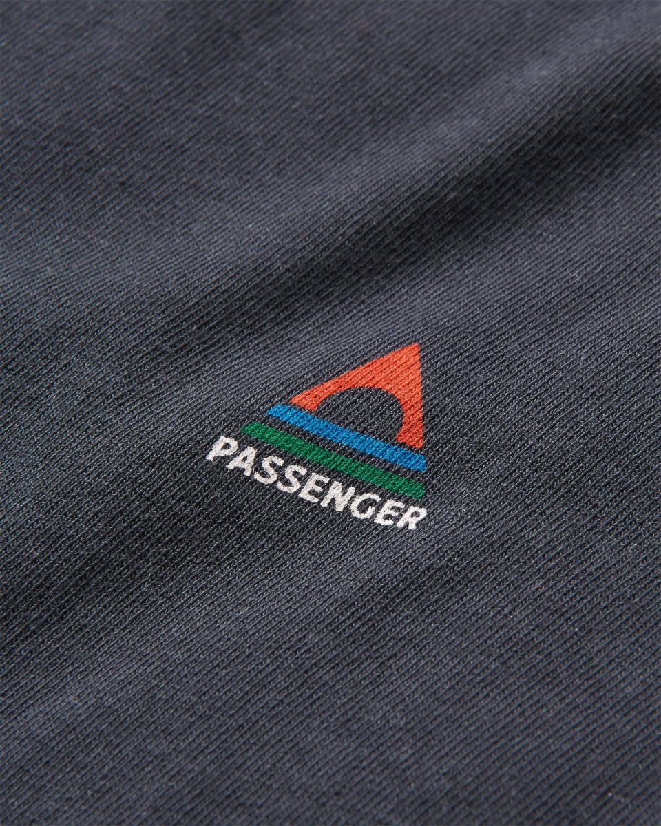 T-shirt à Manches Longues en Coton Recyclé Classic - Noir – Image 5