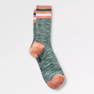 Chaussettes en Côtes Biologiques de Poids Moyen - Deep Ocean