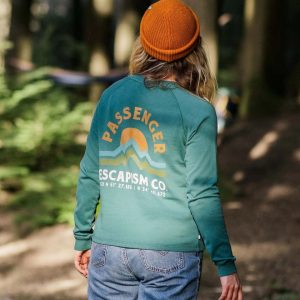 Sweatshirt en Coton Recyclé Breathe - Méditerranéen